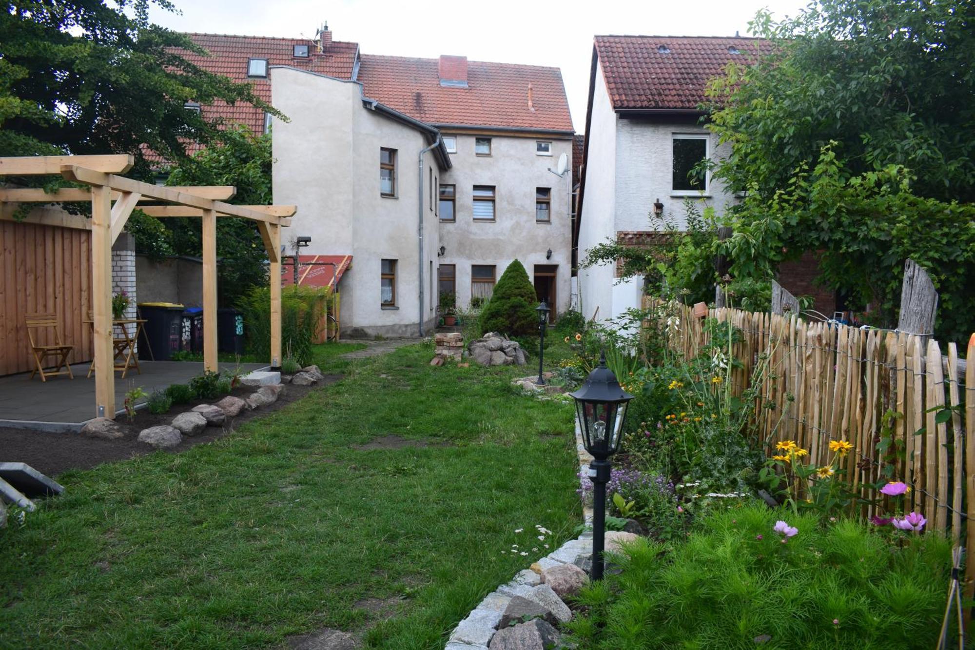 Martinsgarten Angermunde Esterno foto