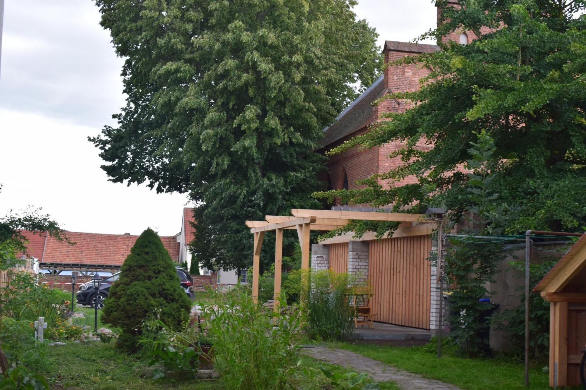 Martinsgarten Angermunde Esterno foto
